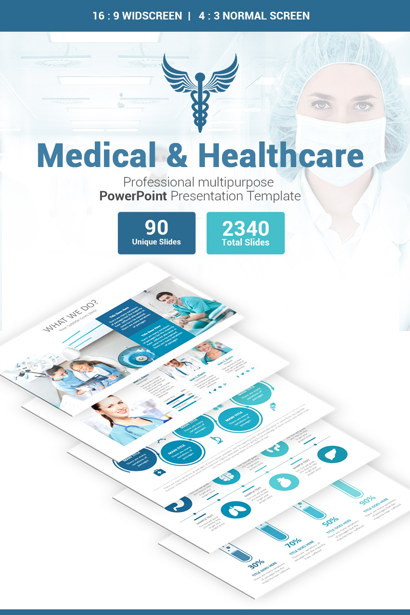Medical & Healthcare Presentation PowerPoint template