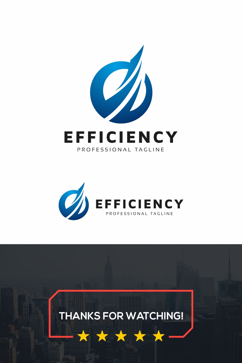 Efficiency Logo Template