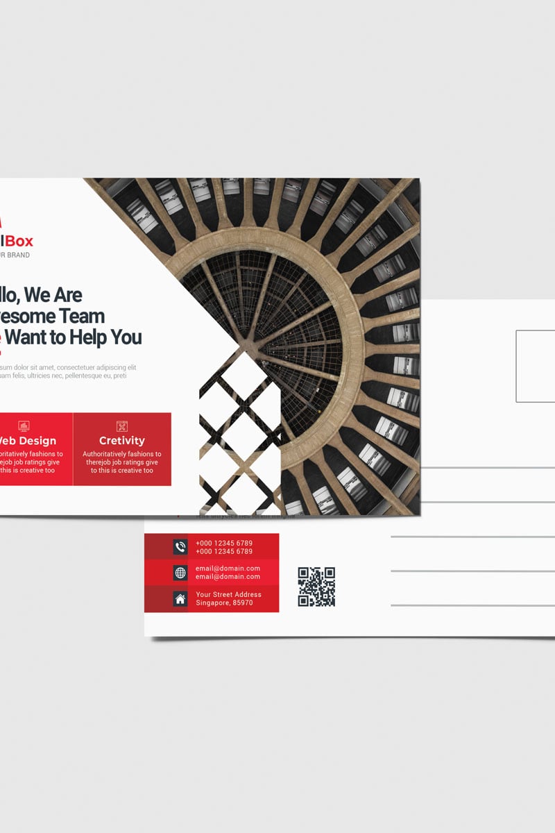 Mailbox Postcard Vol_ 2 - Corporate Identity Template