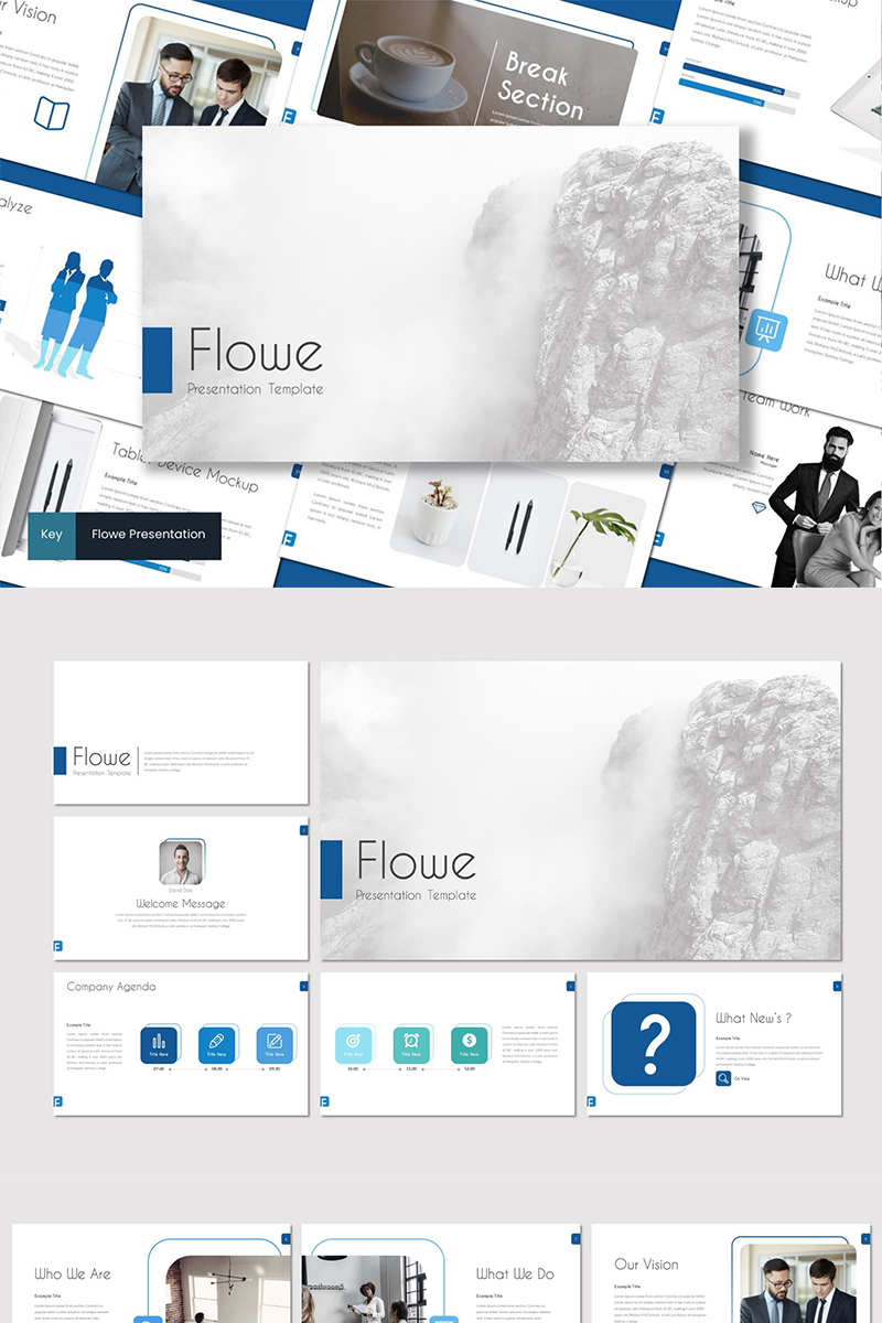 Flowe - Keynote template