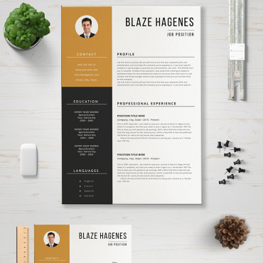 A4 Resume Resume Templates 88973