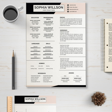 A4 Resume Resume Templates 88993