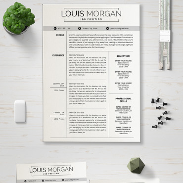 A4 Resume Resume Templates 88996