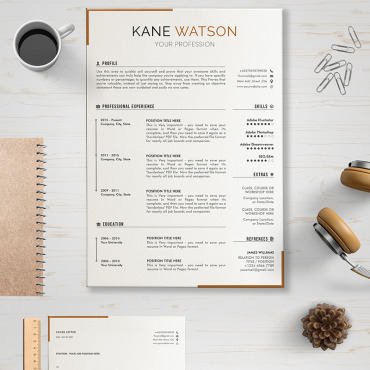 A4 Resume Resume Templates 88999