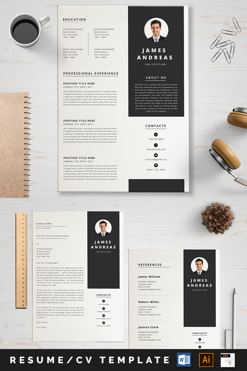 James Resume Template