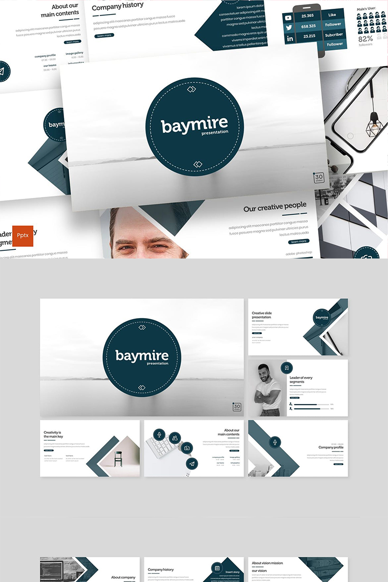 Baymire PowerPoint template