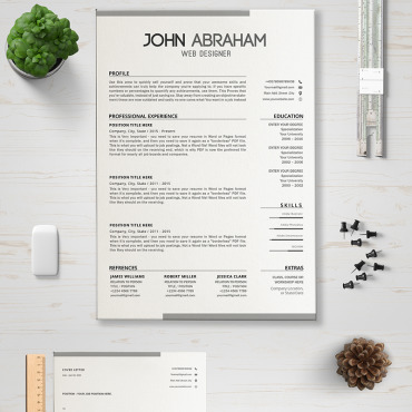 A4 Resume Resume Templates 89044