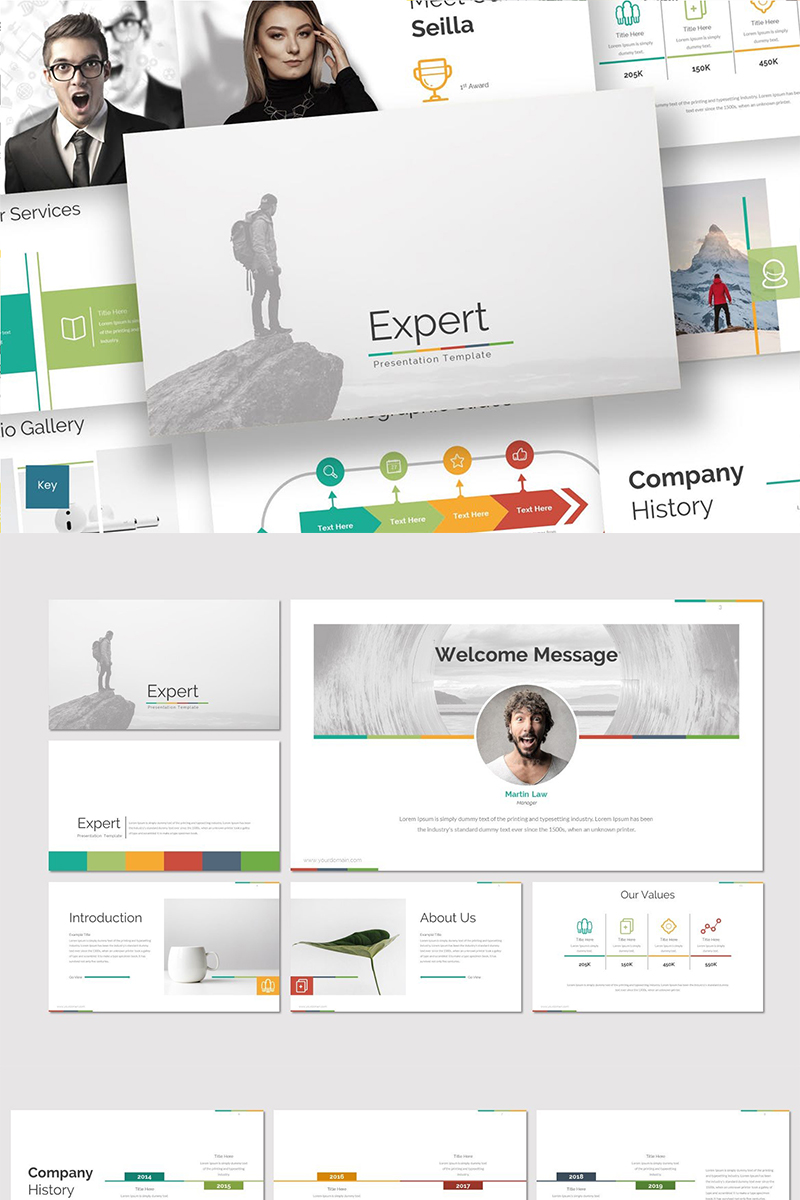 Expert - Keynote template