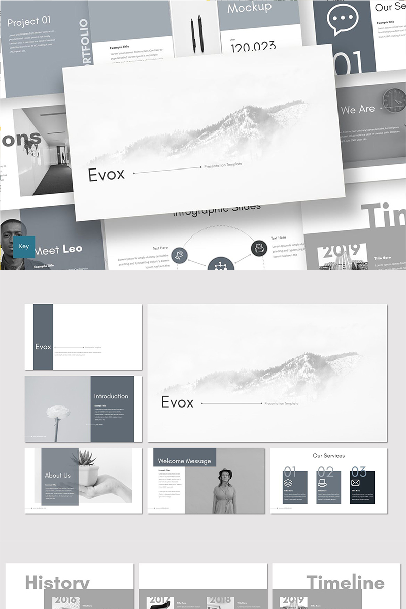 Evox - Keynote template