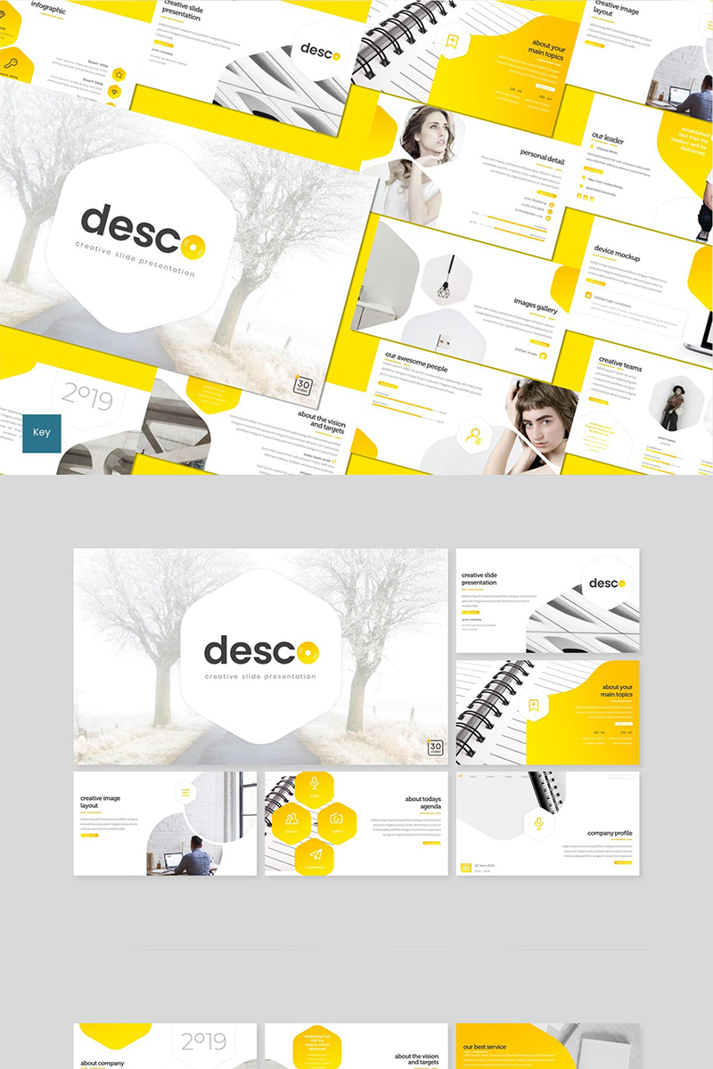 Desco - Keynote template