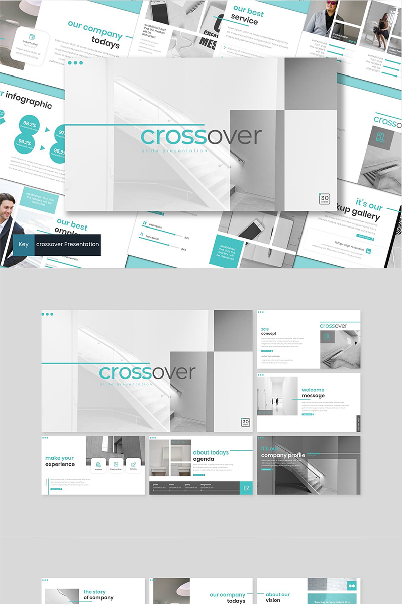 Crossover - Keynote template