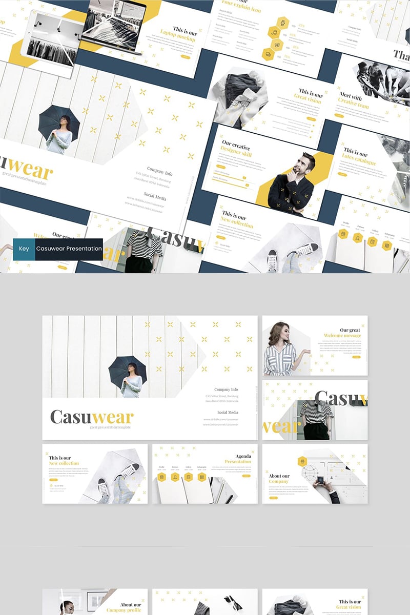 Casuwear - Keynote template