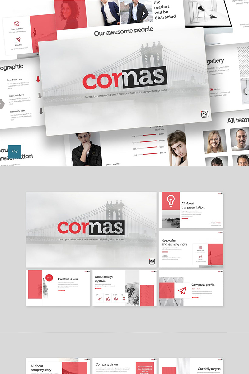 Cornas - Keynote template