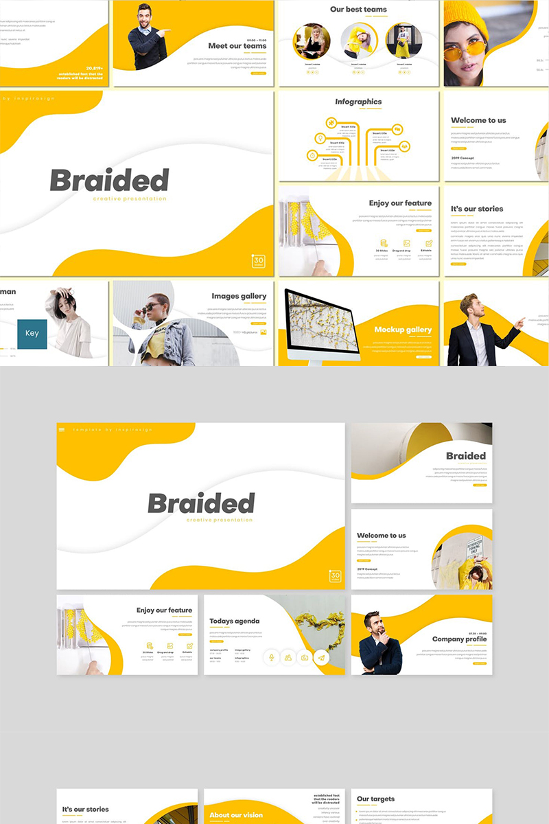 Braided - Keynote template