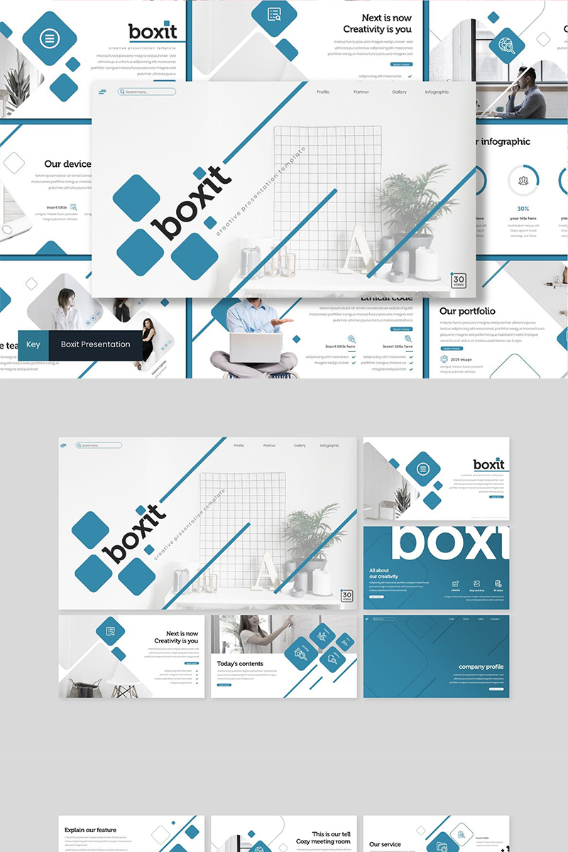 Boxit - Keynote template