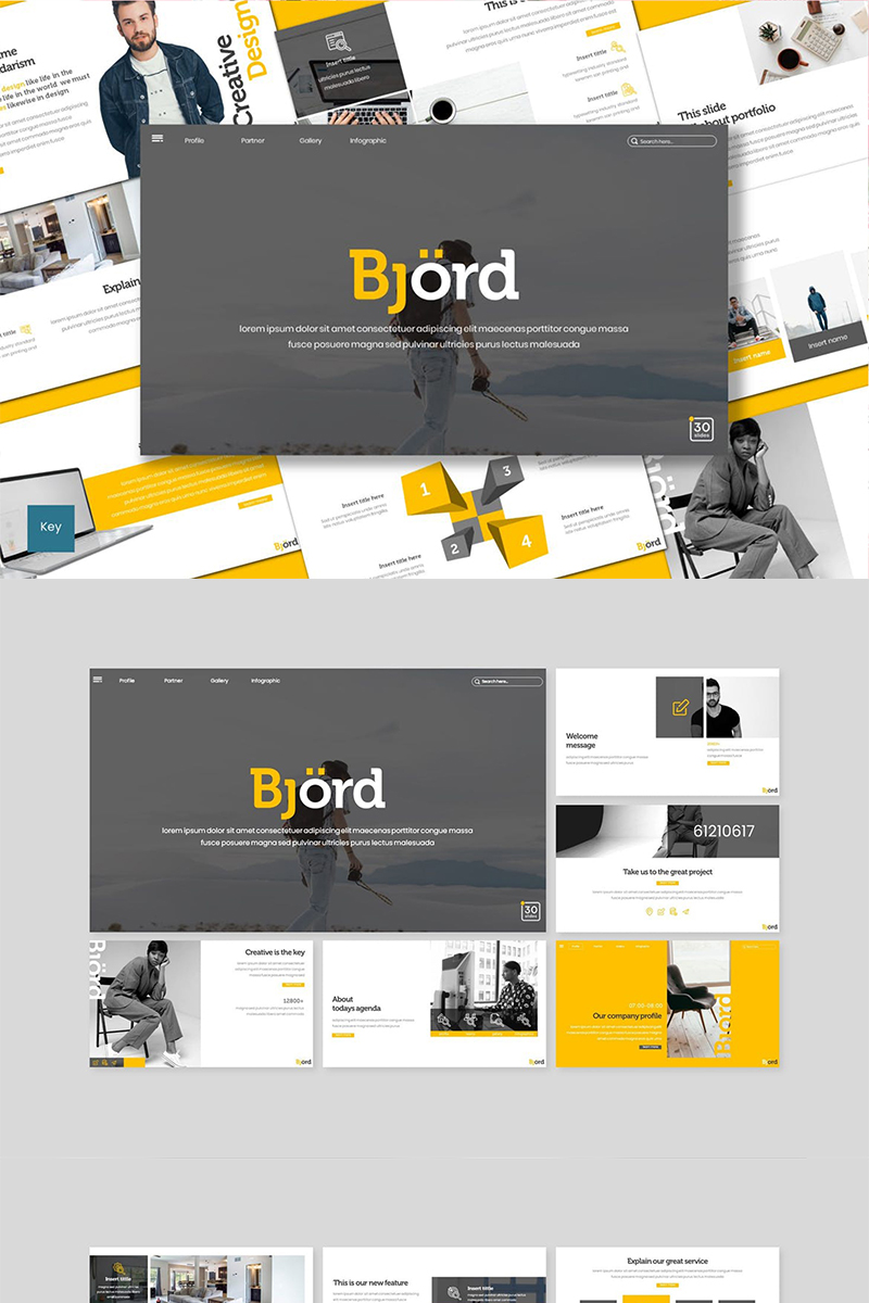 Bjord - Keynote template