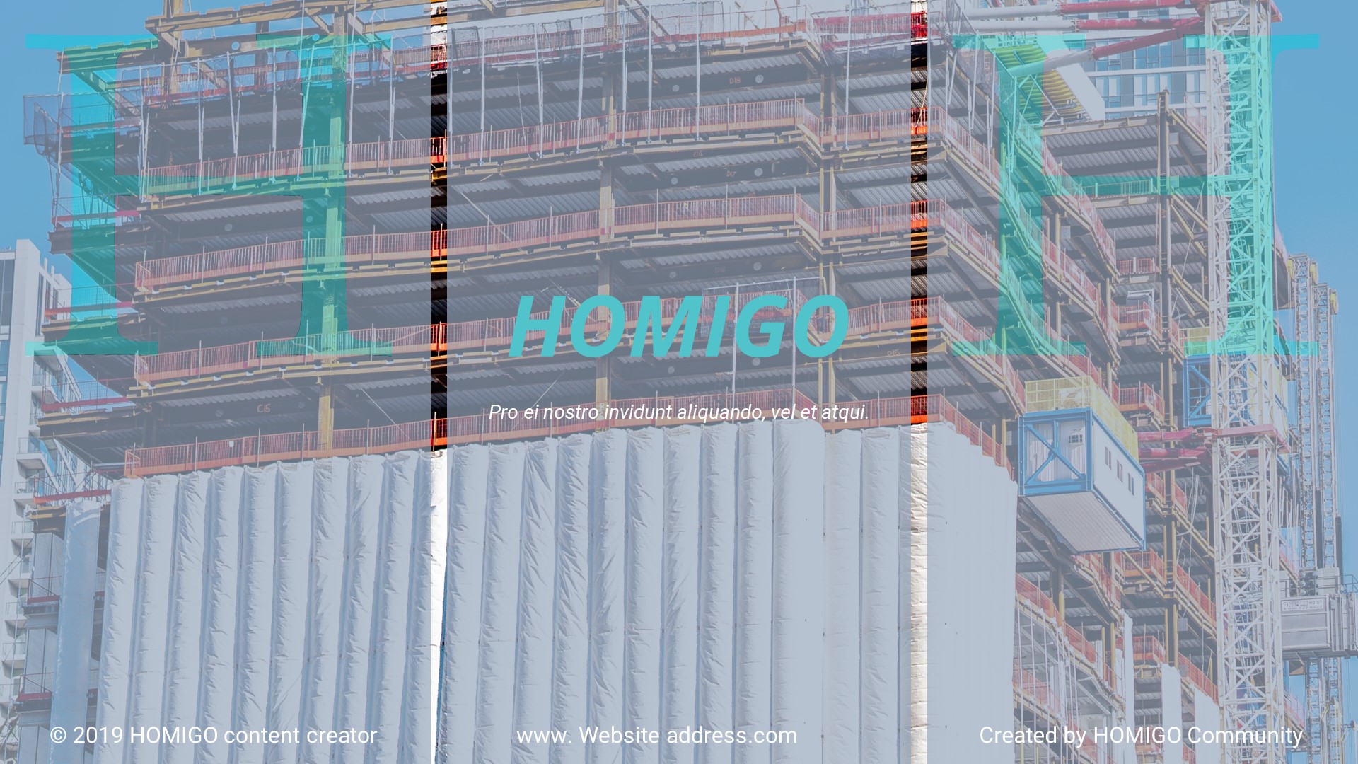 Homigo - Creative Building Google Slides