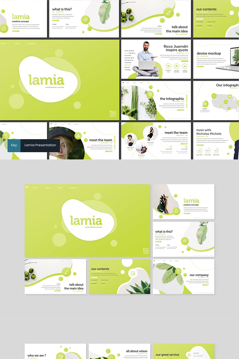 Lamia - Keynote template