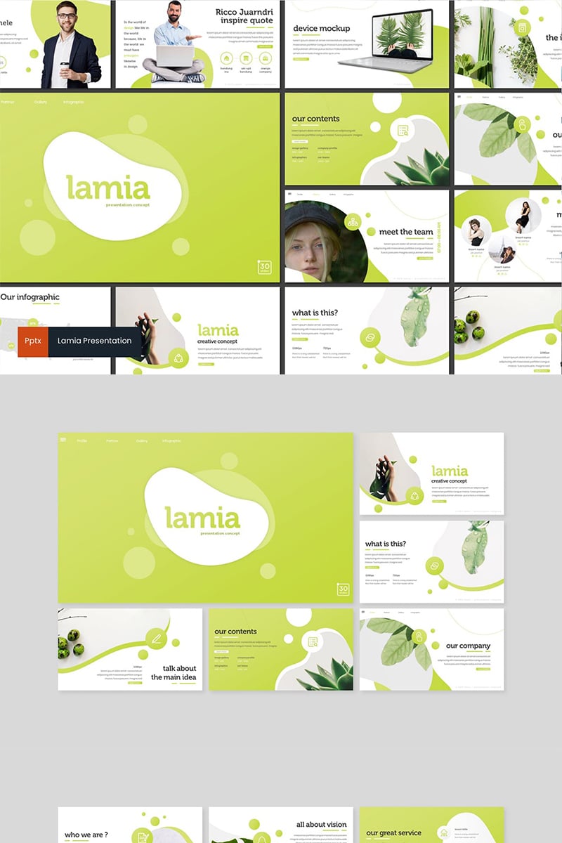 Lamia PowerPoint template