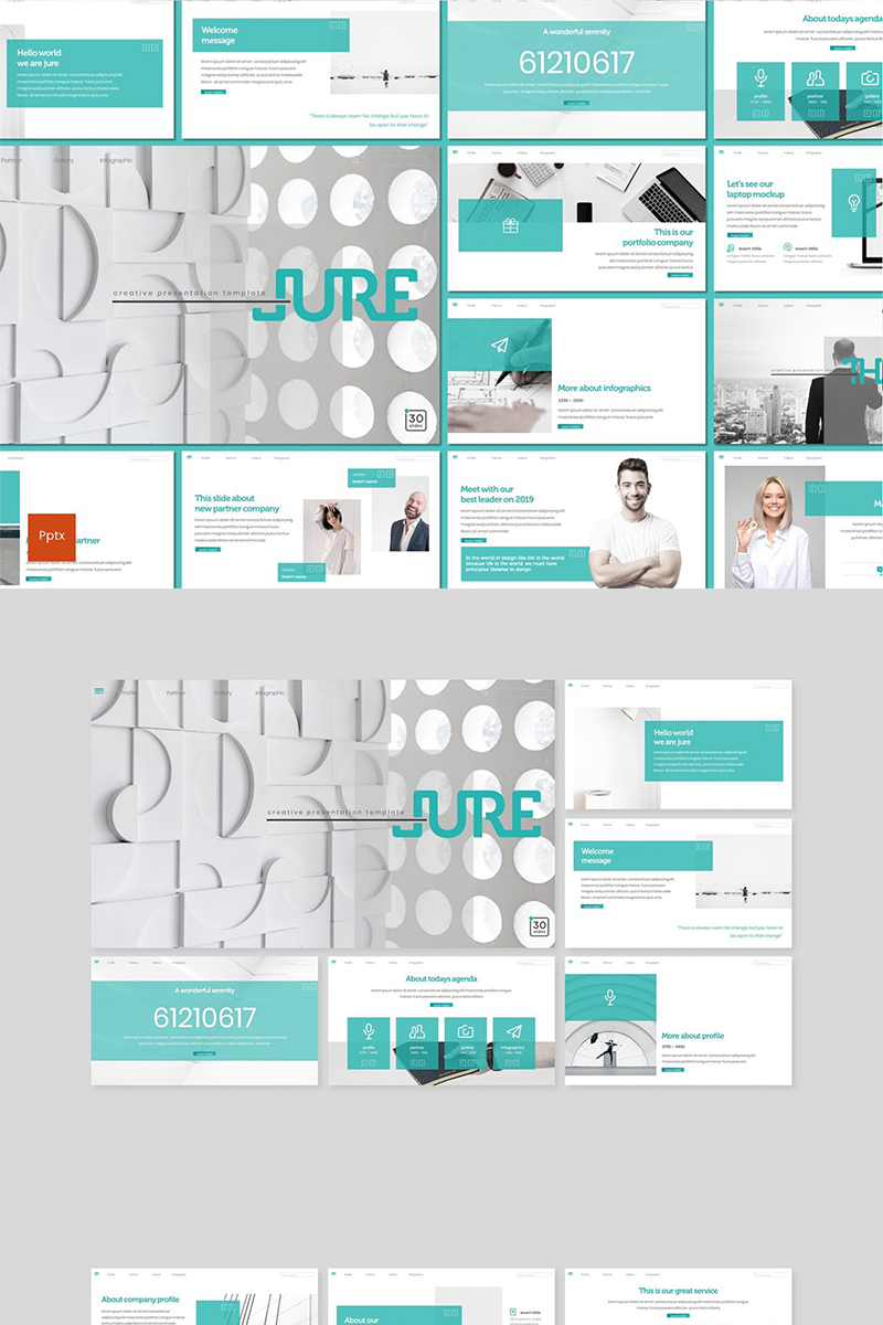 Jure PowerPoint template