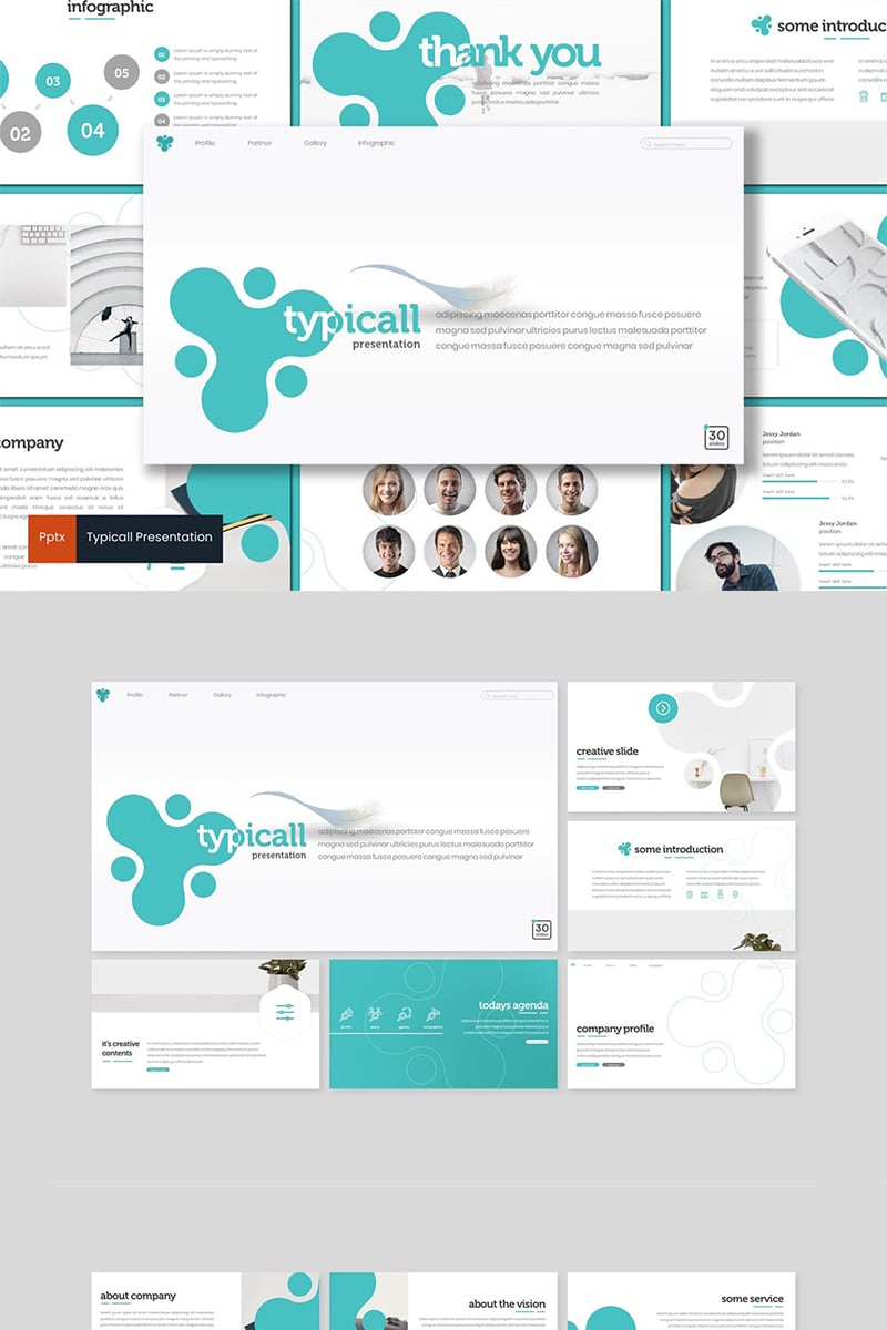 Typicall PowerPoint template