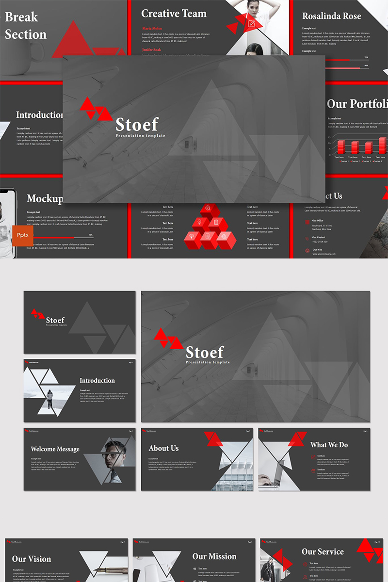 Stoef PowerPoint template