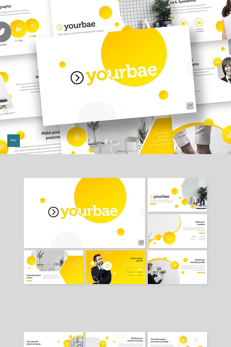 Yourbae - Keynote template