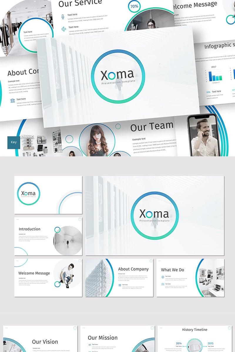 Xoma - Keynote template