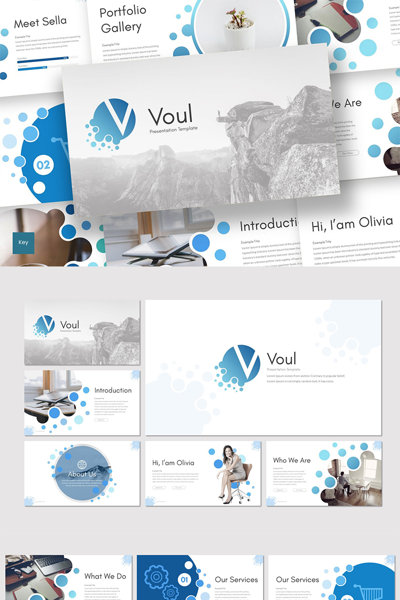 Voul - Keynote template