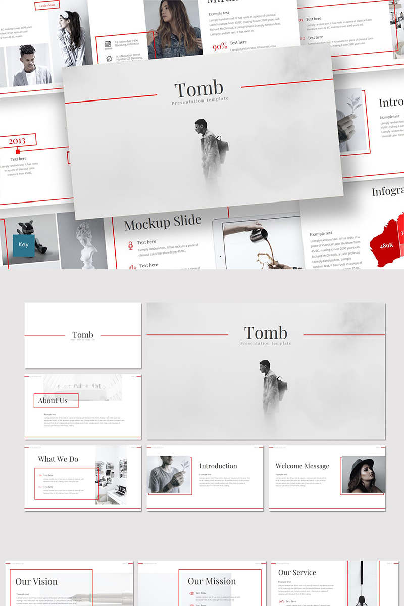 Tomb - Keynote template