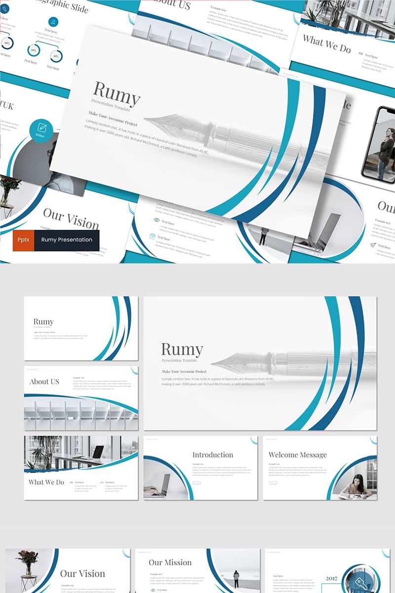 Rumy PowerPoint template