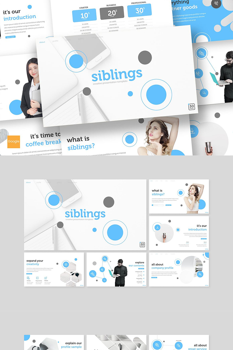 Siblings Google Slides