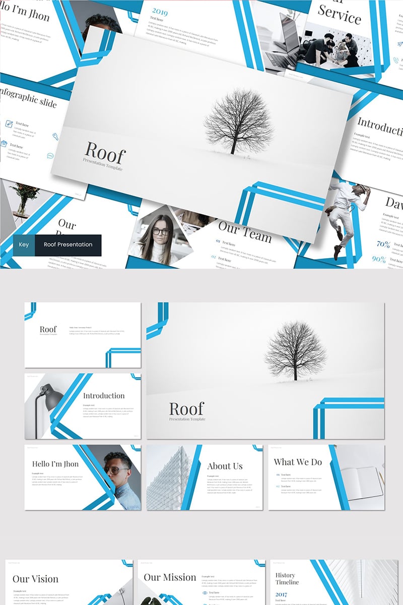 Roof - Keynote template