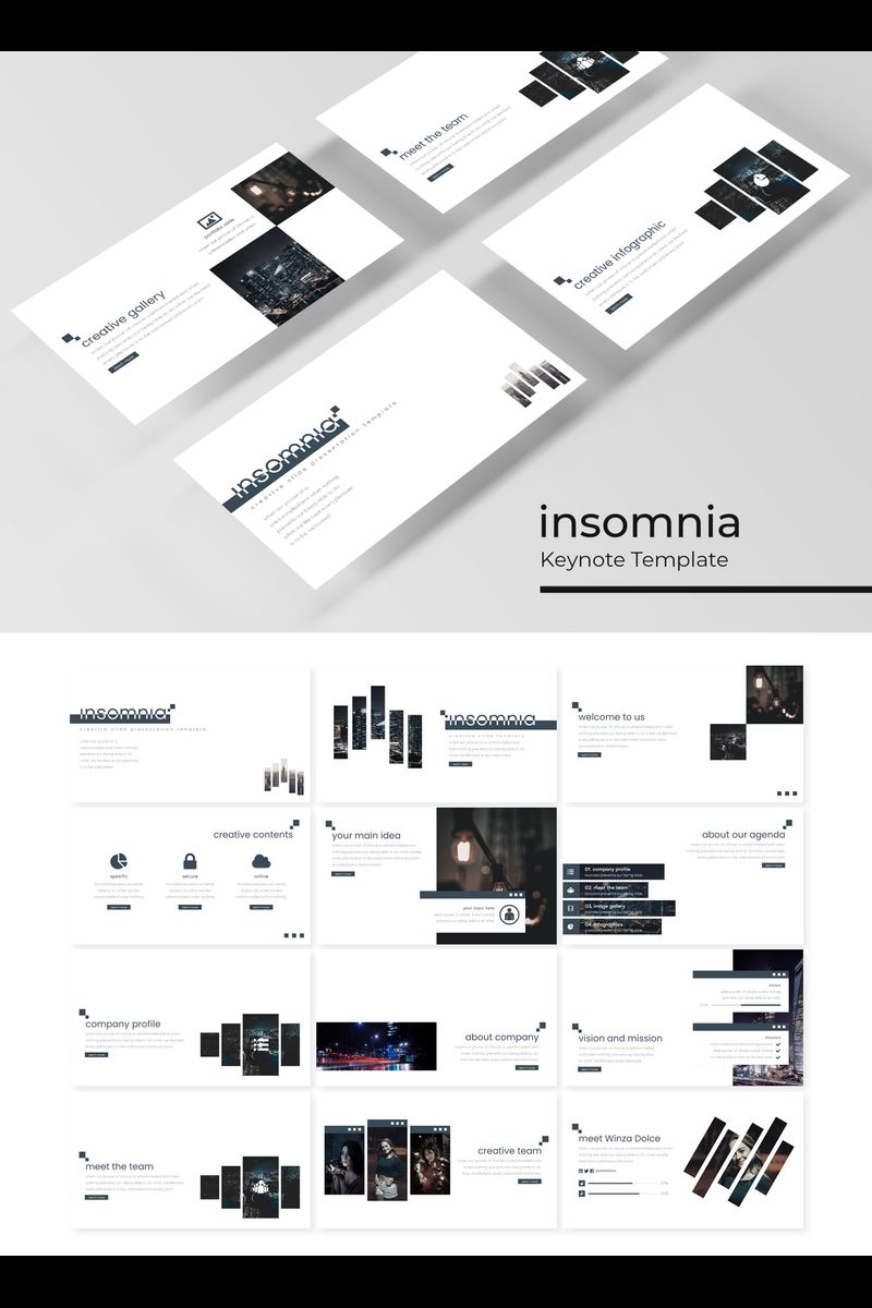 Insomnia - Keynote template