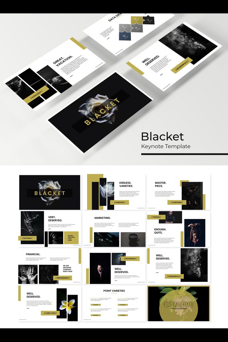 Blacket - Keynote template