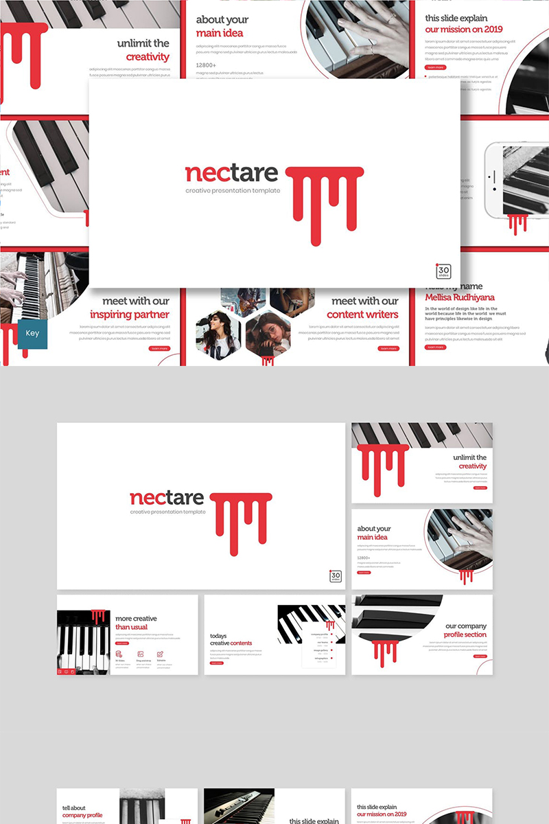 Nectare - Keynote template