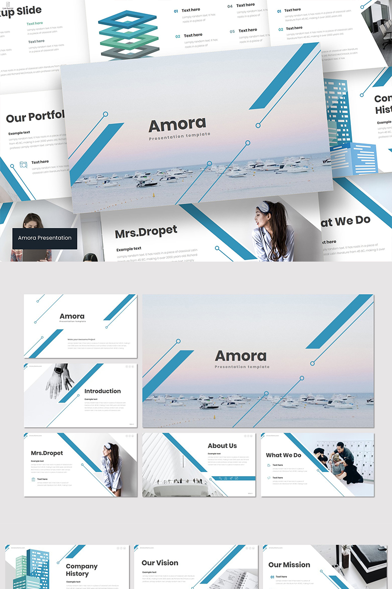 Amora PowerPoint template