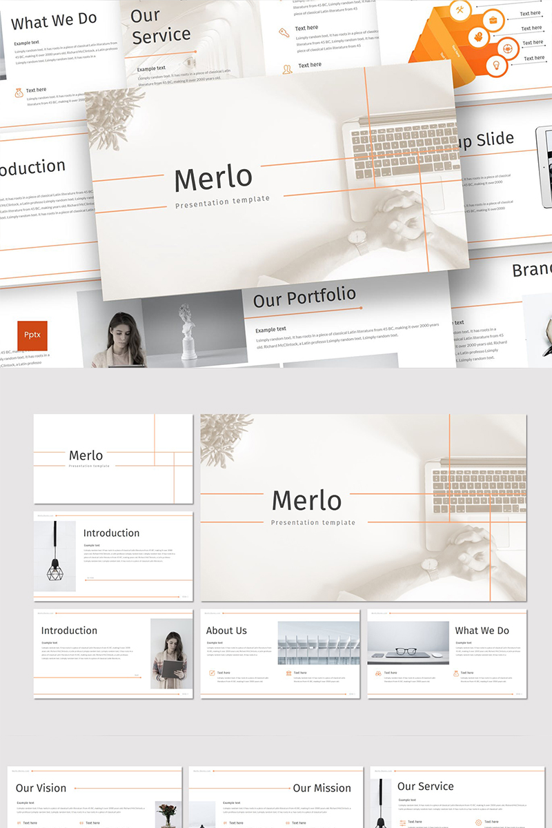 Merlo PowerPoint template