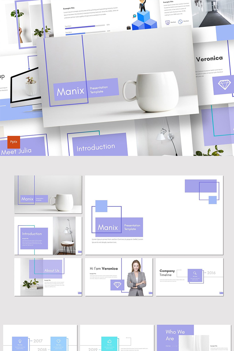 Manix PowerPoint template