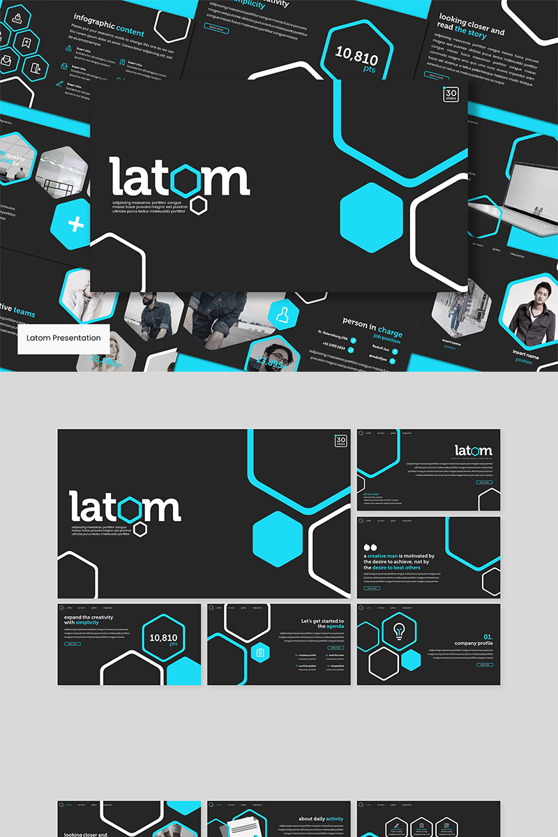 Latom - Keynote template