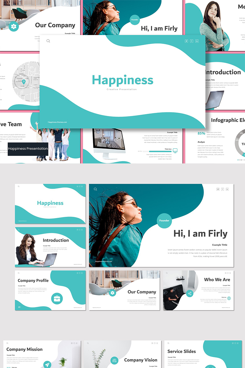 Happiness - Keynote template