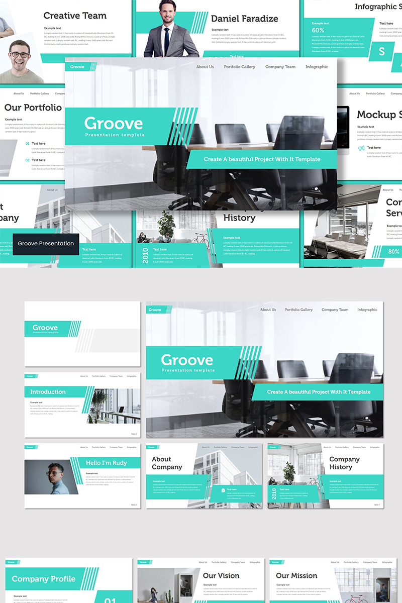 Groove - Keynote template