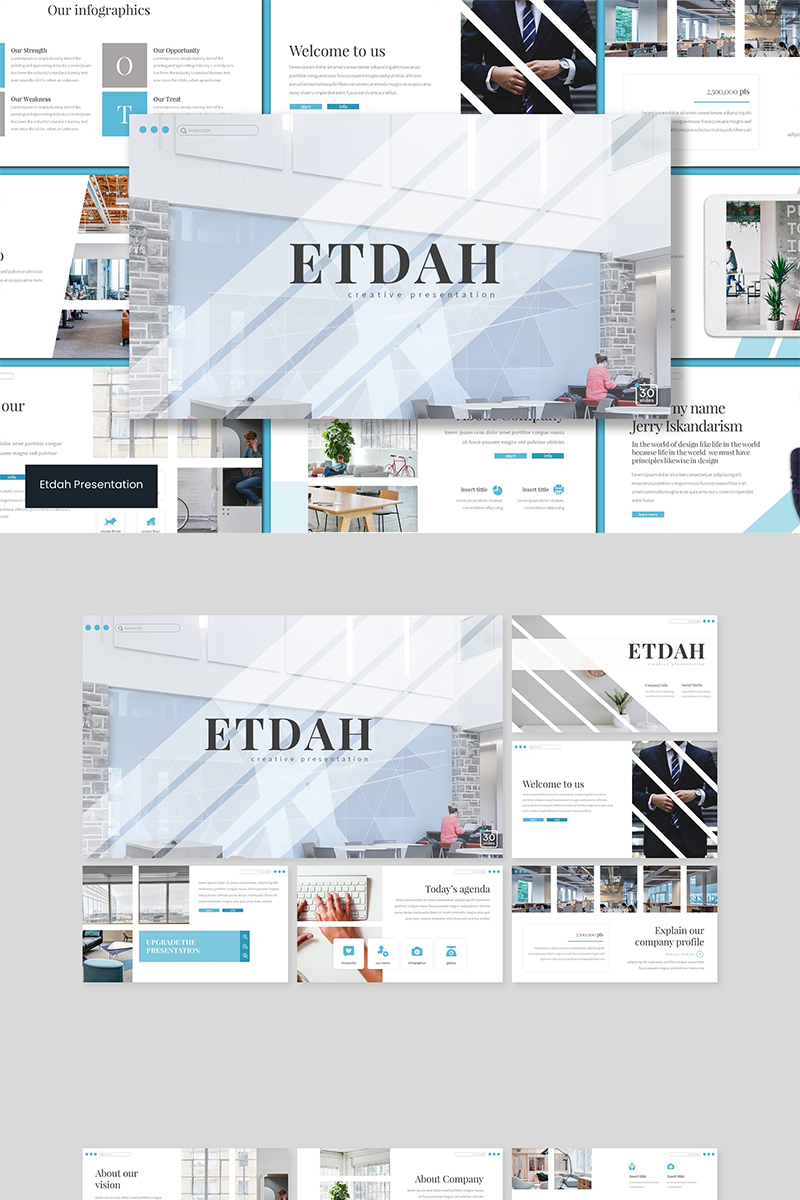 Etdah - Keynote template