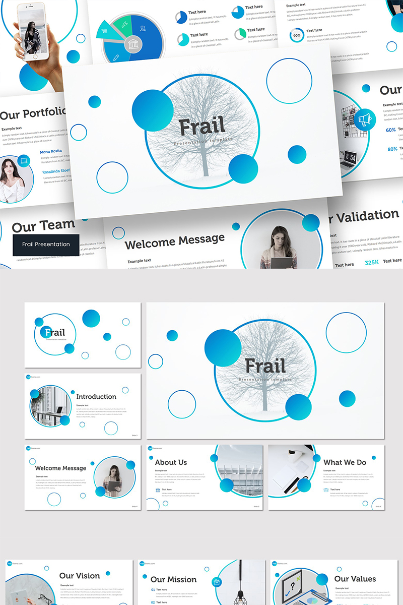 Frail - Keynote template