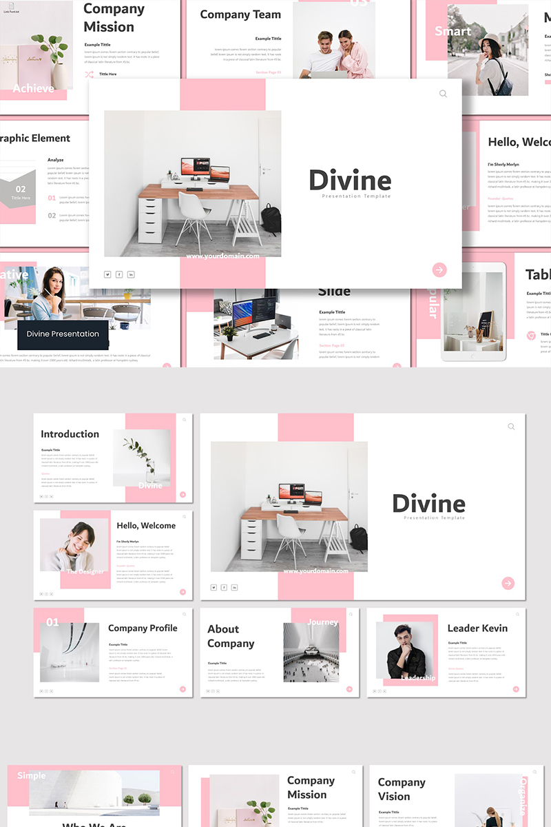 Divine - Keynote template