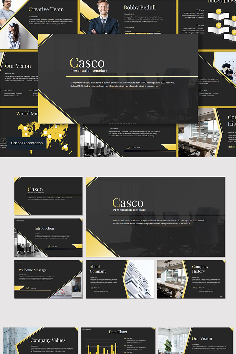 Casco - Keynote template