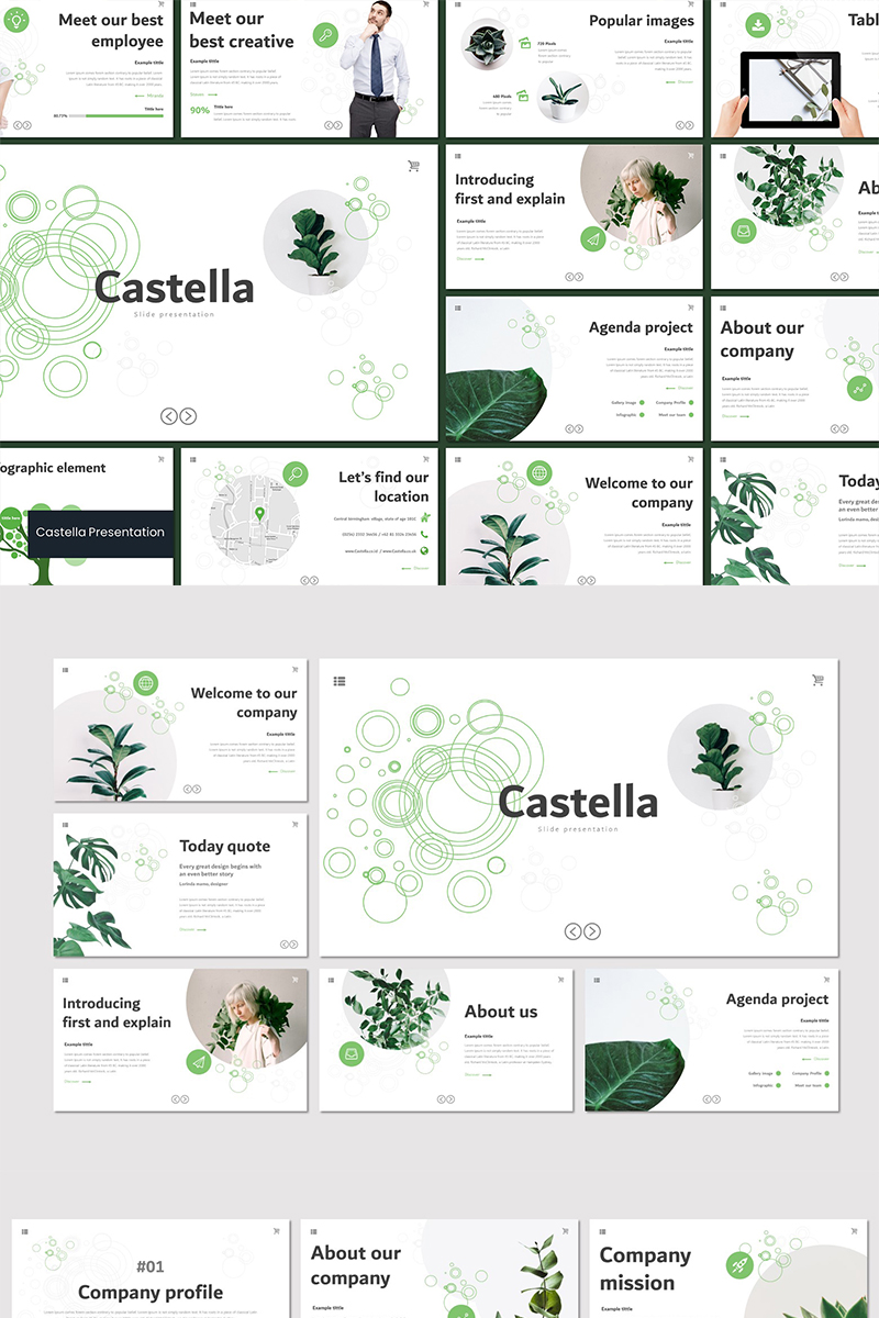 Castella - Keynote template