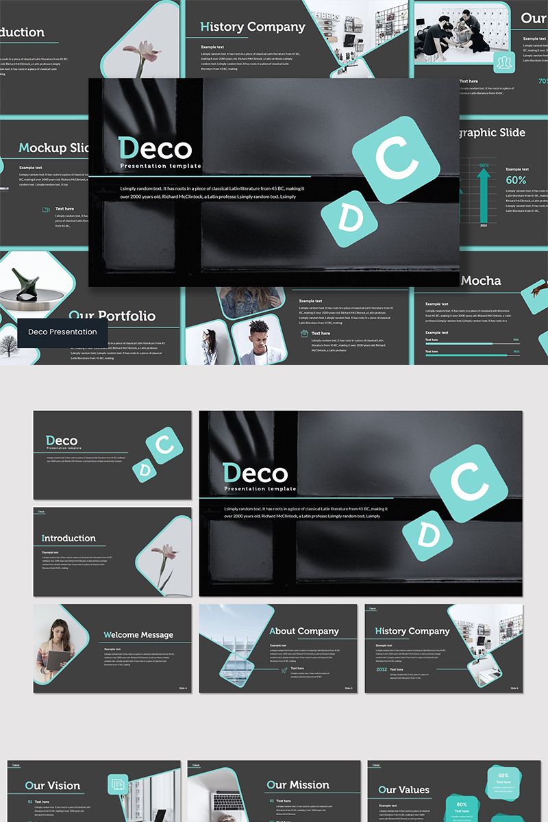 Deco - Keynote template