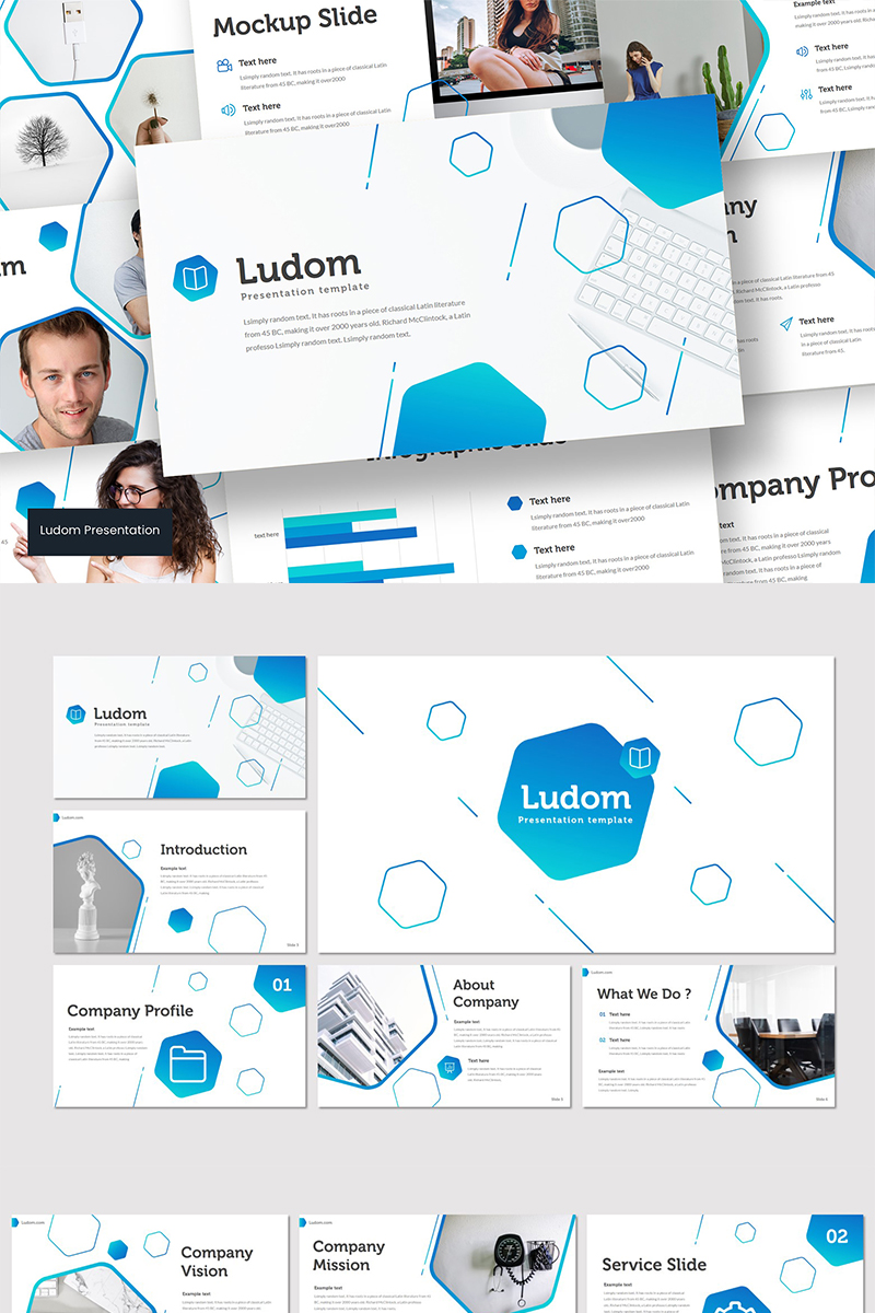 Ludom PowerPoint template