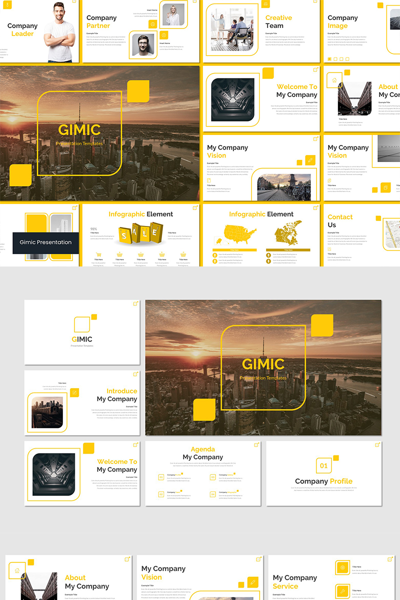 Gimic PowerPoint template